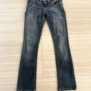 BKE Dark Blue Denim Women’s “Sabrina Boot” Jeans, Size 26 x 33.5